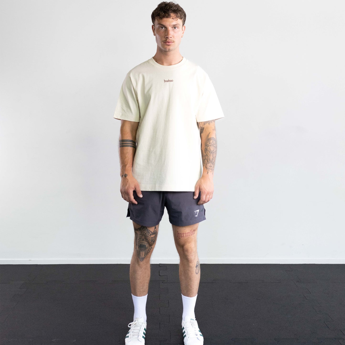 OVERSIZED SAND T-SHIRT ‘GO NUTS'