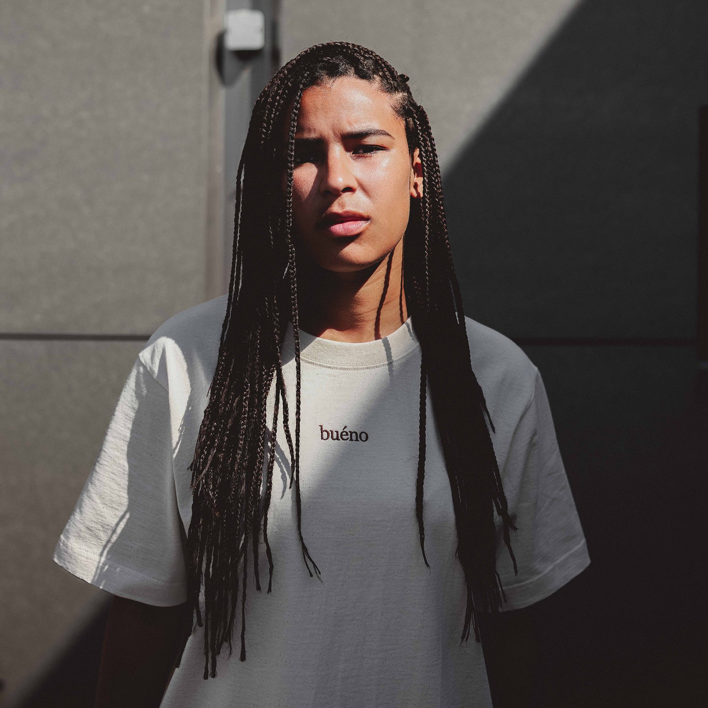 OVERSIZED SAND T-SHIRT ‘GO NUTS'
