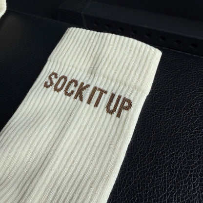 COMFY OFF WHITE PERFORMANCE SOCKS