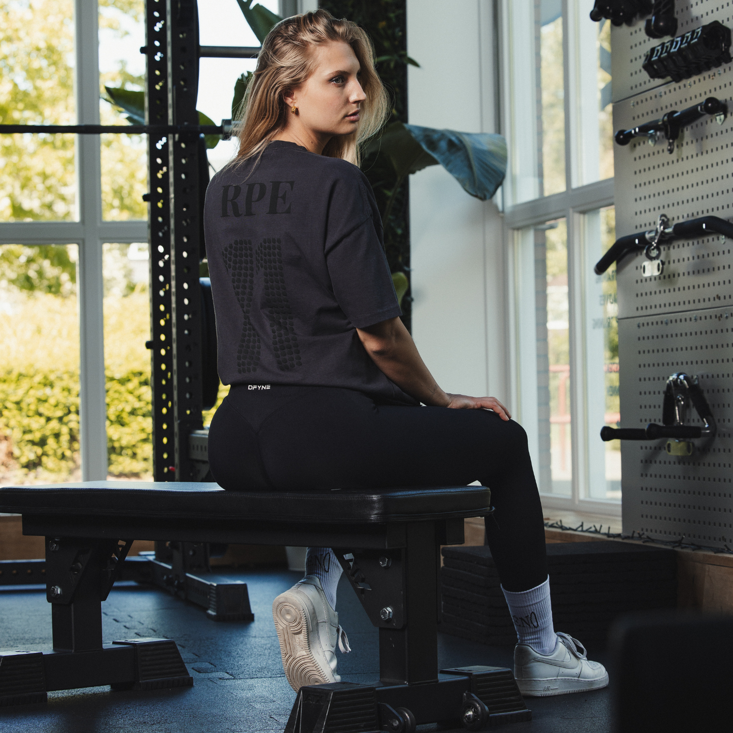 OVERSIZED GREY STONE WASHED T-SHIRT ‘RPE 11'