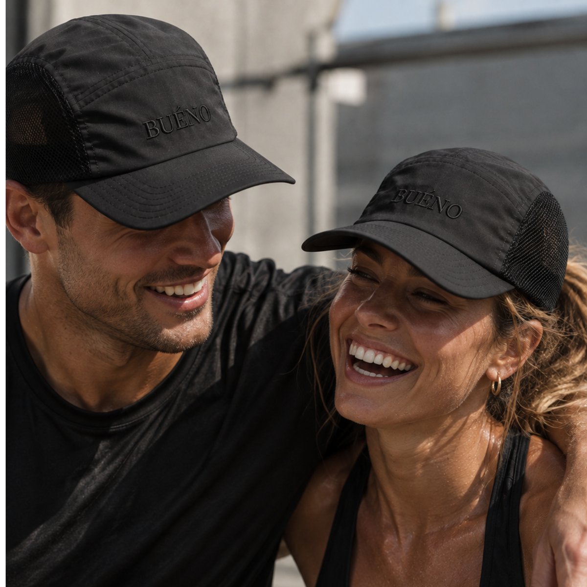 Black Sports Cap
